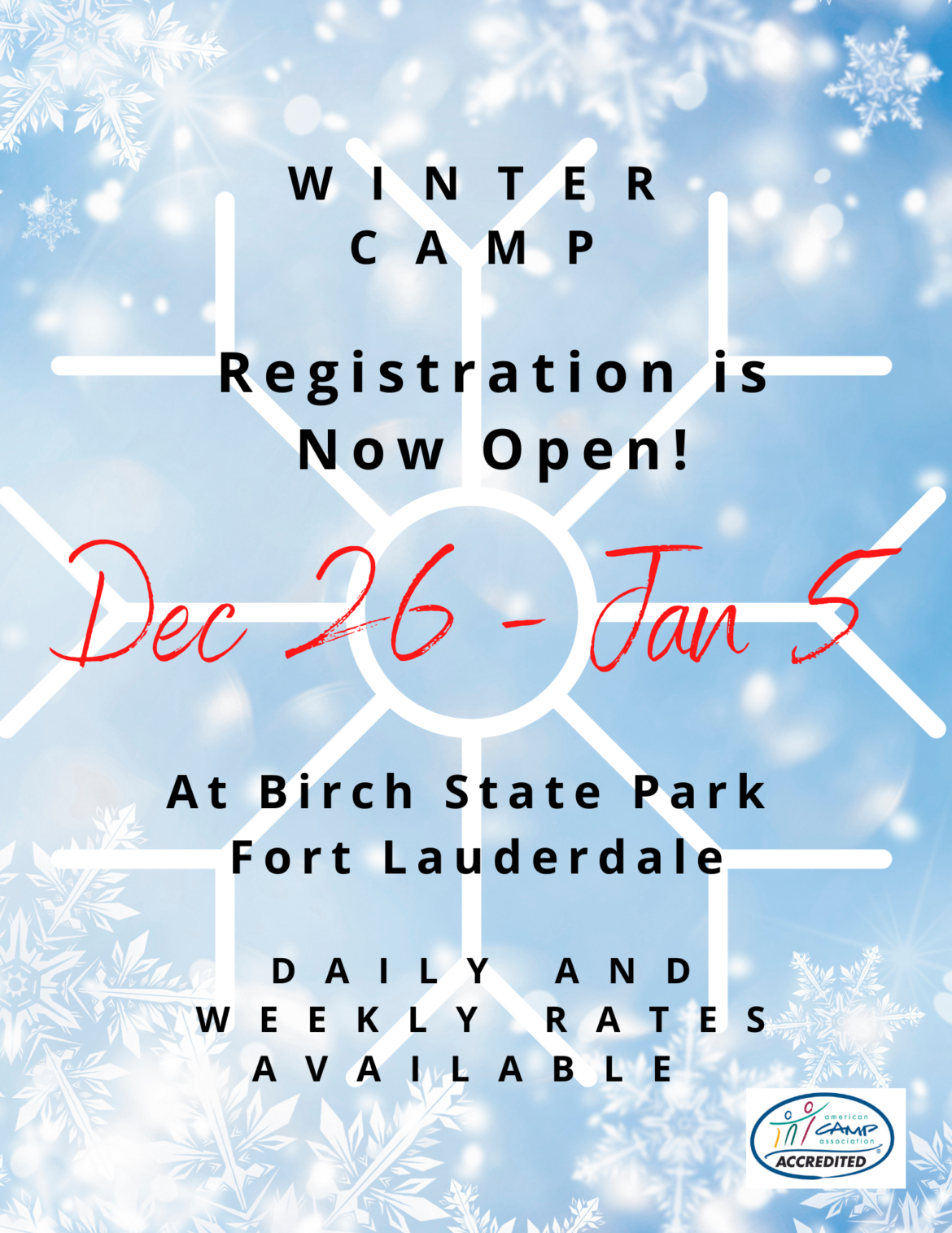 Winter camp camp live oak